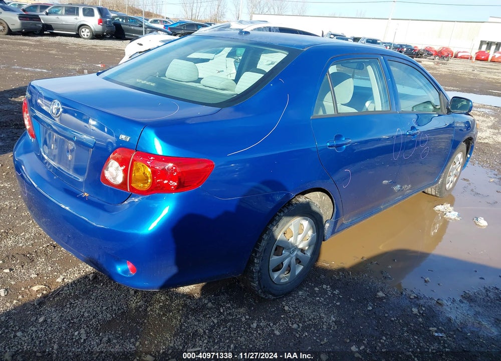 2009 TOYOTA COROLLA LE VIN: JTDBL40EX9J042539