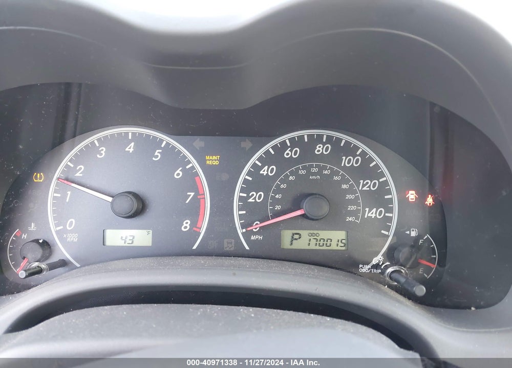 2009 TOYOTA COROLLA LE VIN: JTDBL40EX9J042539