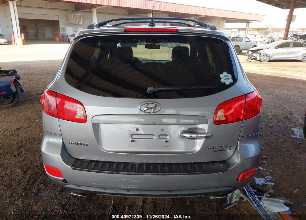 2007 HYUNDAI SANTA FE LIMITED/SE VIN: 5NMSH73E57H040263