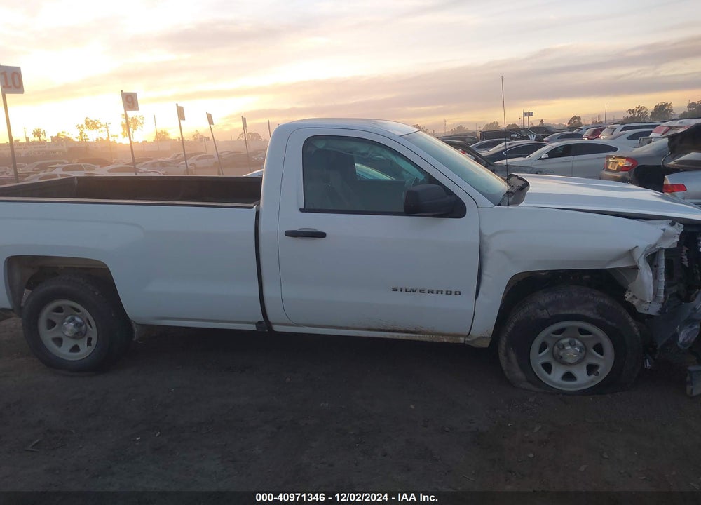 2018 CHEVROLET SILVERADO 1500 WORK TRUCK VIN: 1GCNCNEC3JZ104346