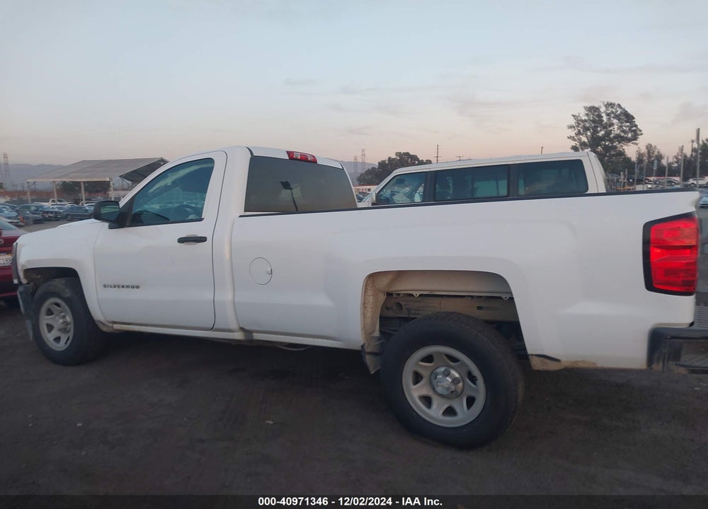 2018 CHEVROLET SILVERADO 1500 WORK TRUCK VIN: 1GCNCNEC3JZ104346