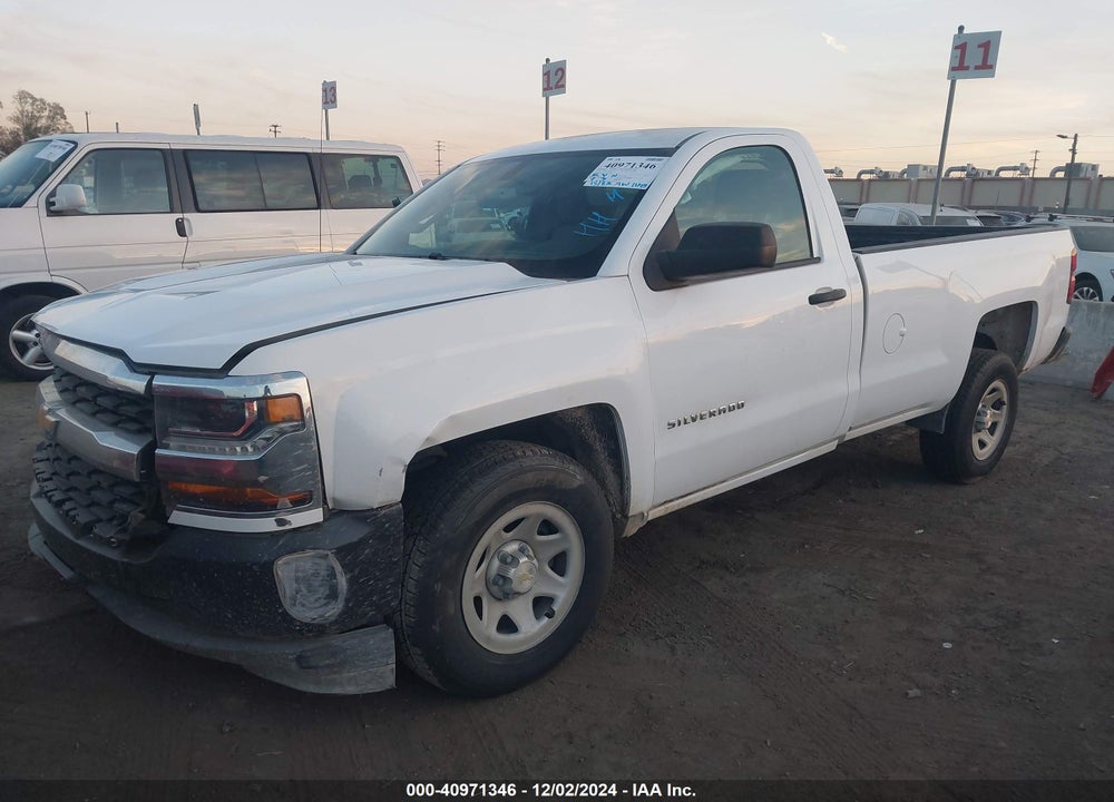2018 CHEVROLET SILVERADO 1500 WORK TRUCK VIN: 1GCNCNEC3JZ104346
