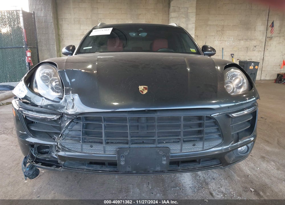 2017 PORSCHE MACAN S VIN: WP1AB2A59HLB17069