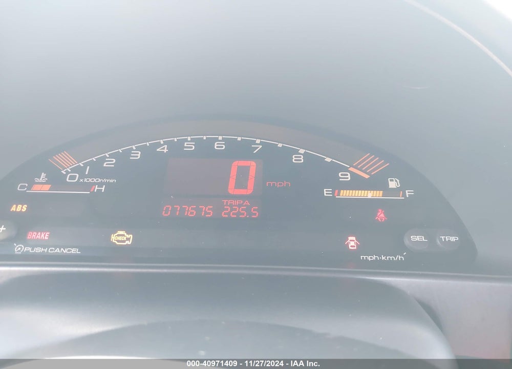 2002 HONDA S2000 VIN: JHMAP11482T005566