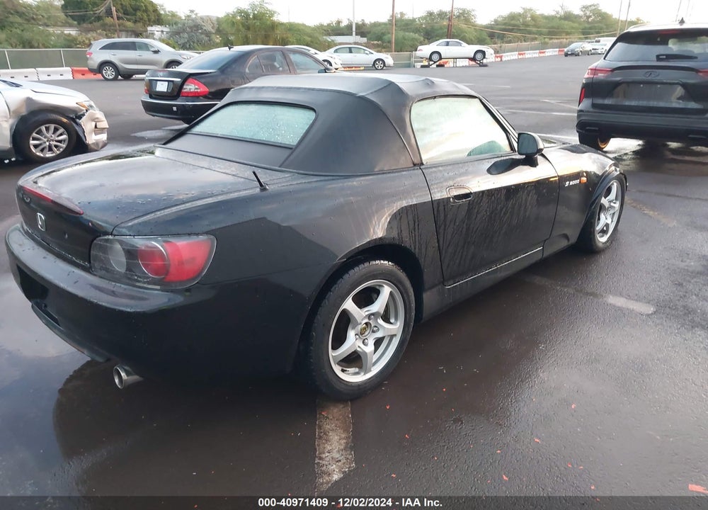 2002 HONDA S2000 VIN: JHMAP11482T005566