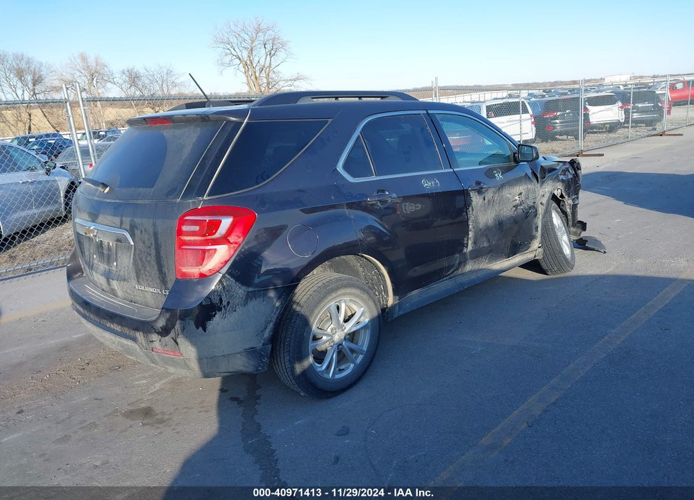 2016 CHEVROLET EQUINOX LT VIN: 2GNALCEK4G6228387