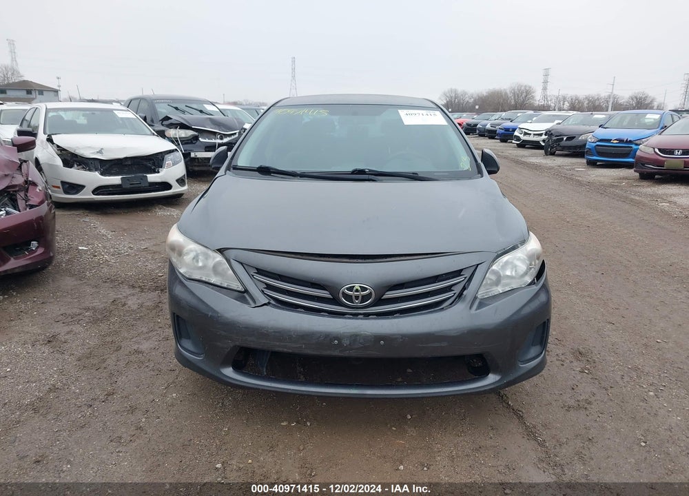 2013 TOYOTA COROLLA LE VIN: 2T1BU4EE0DC109899