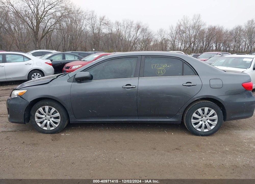 2013 TOYOTA COROLLA LE VIN: 2T1BU4EE0DC109899