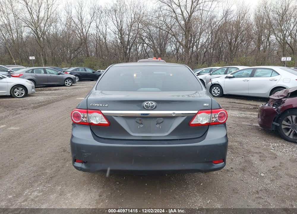 2013 TOYOTA COROLLA LE VIN: 2T1BU4EE0DC109899
