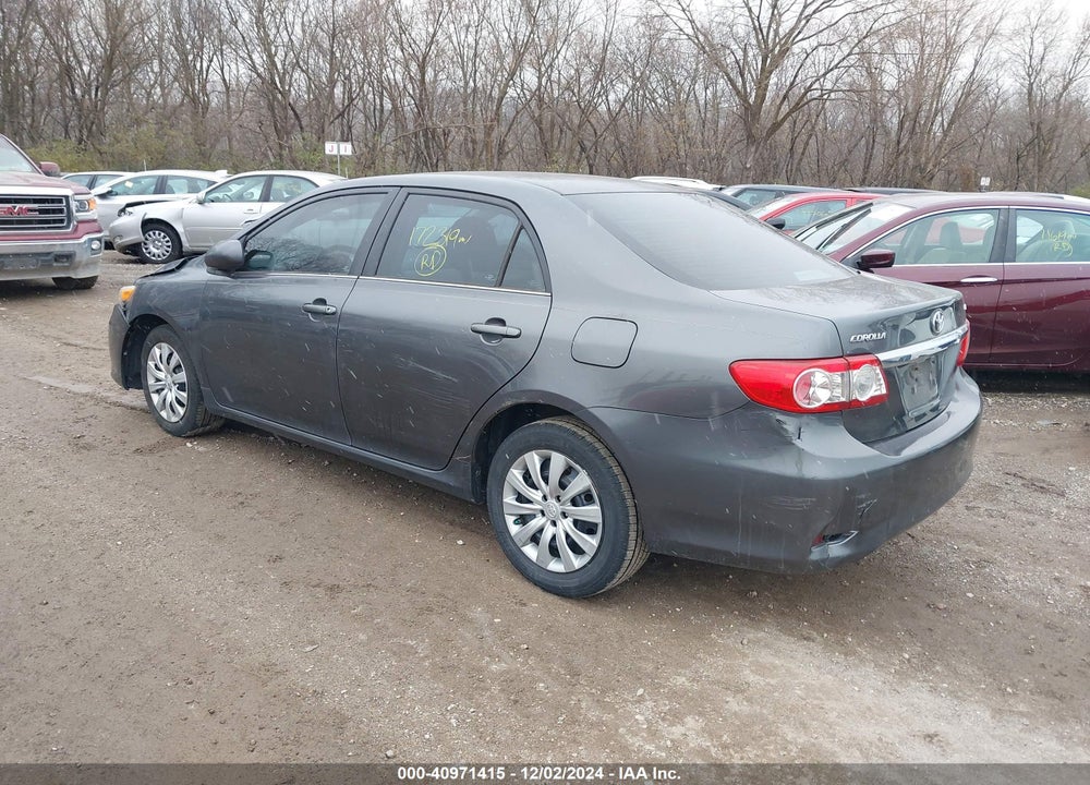 2013 TOYOTA COROLLA LE VIN: 2T1BU4EE0DC109899