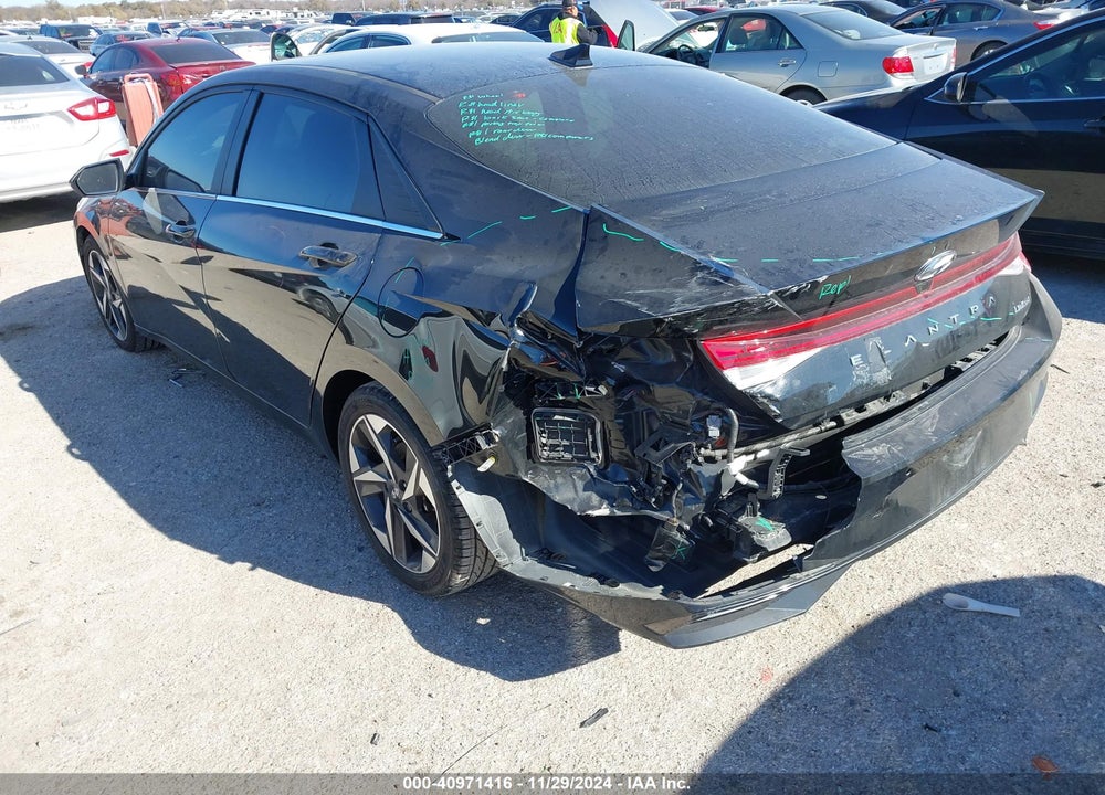 2021 HYUNDAI ELANTRA LIMITED VIN: 5NPLP4AG0MH016171