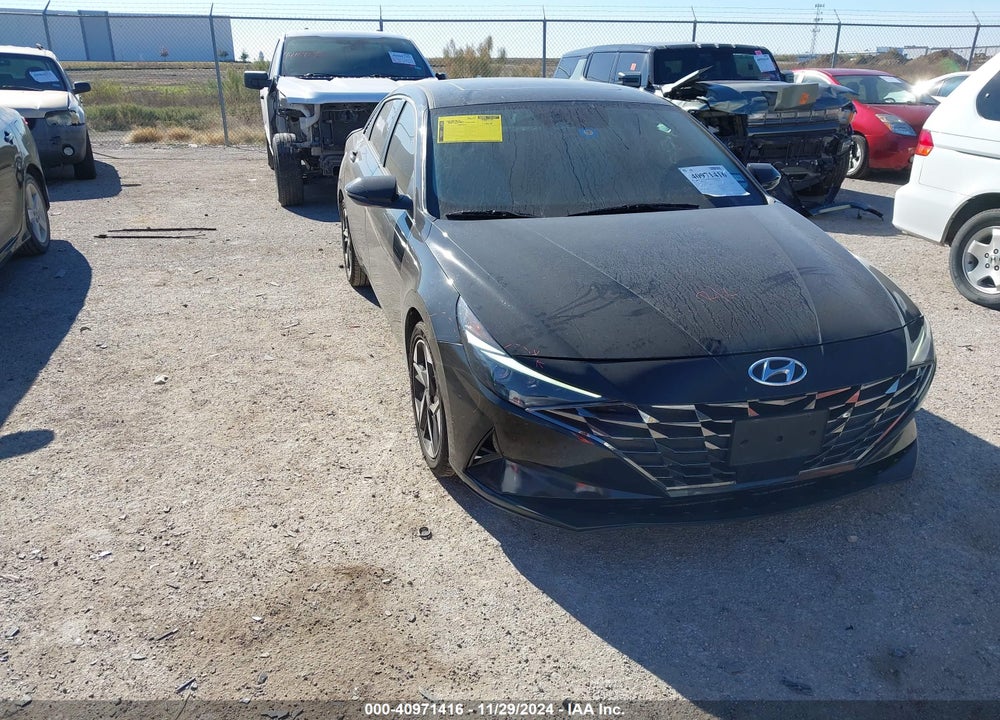 2021 HYUNDAI ELANTRA LIMITED VIN: 5NPLP4AG0MH016171