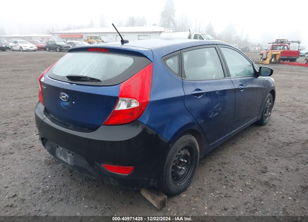 2015 HYUNDAI ACCENT GS VIN: KMHCT5AE1FU206937