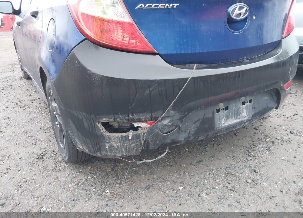 2015 HYUNDAI ACCENT GS VIN: KMHCT5AE1FU206937