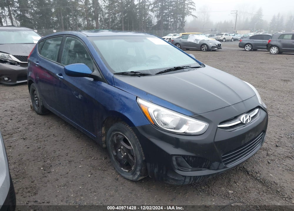 2015 HYUNDAI ACCENT GS VIN: KMHCT5AE1FU206937
