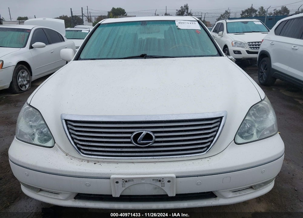 2004 LEXUS LS 430 VIN: JTHBN36F540131887