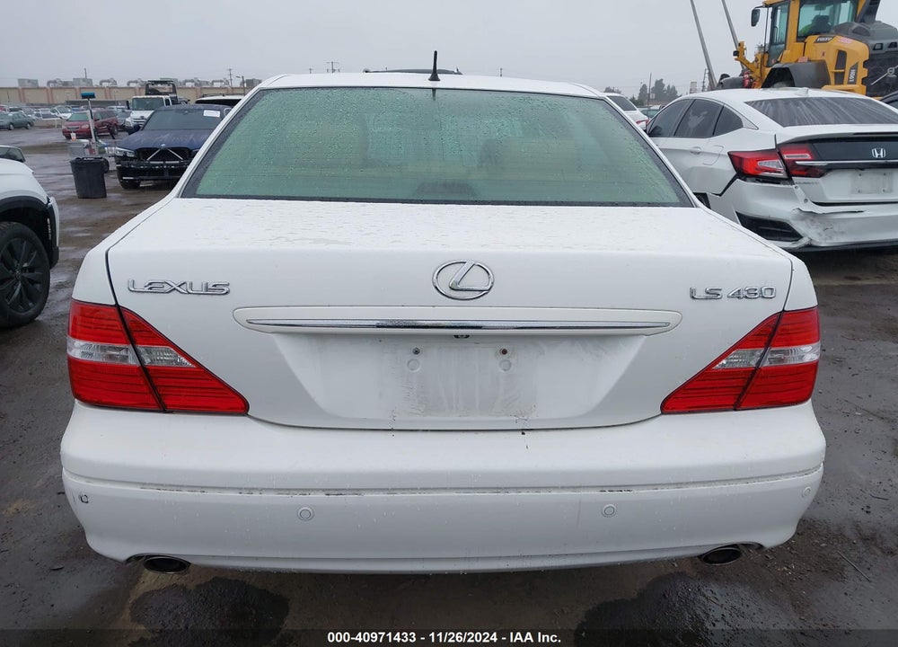 2004 LEXUS LS 430 VIN: JTHBN36F540131887