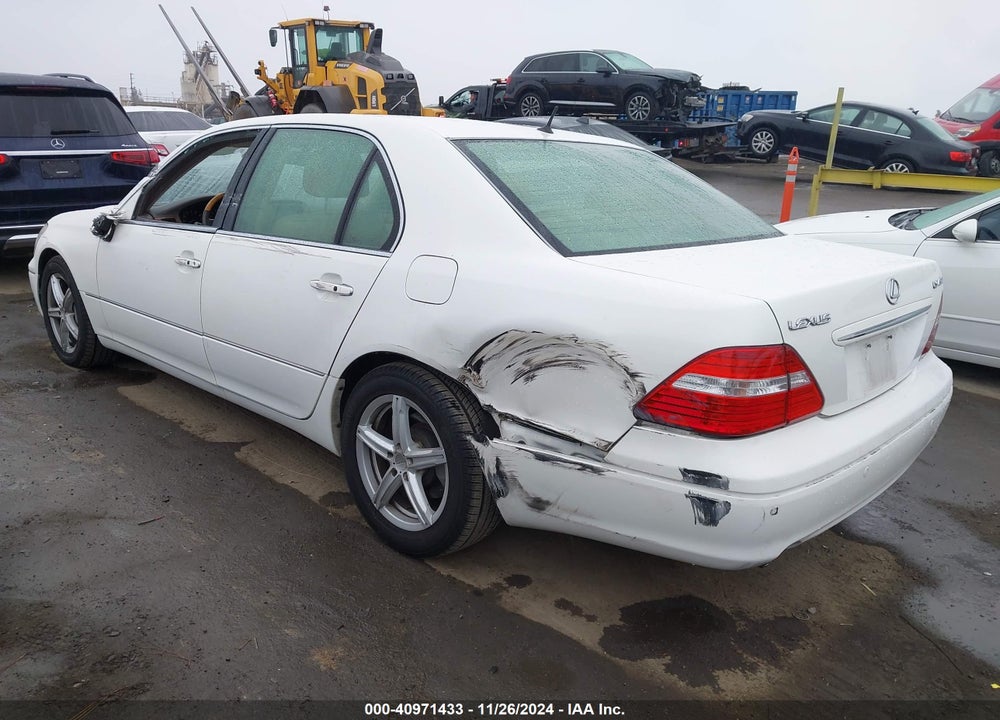 2004 LEXUS LS 430 VIN: JTHBN36F540131887