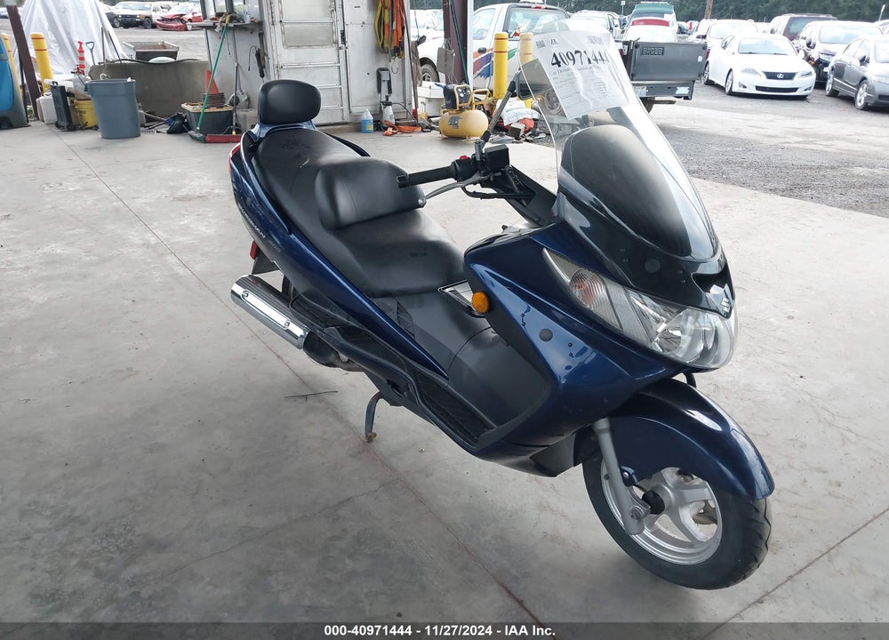 2003 SUZUKI AN400 K3 VIN: JS1CK43A032100461