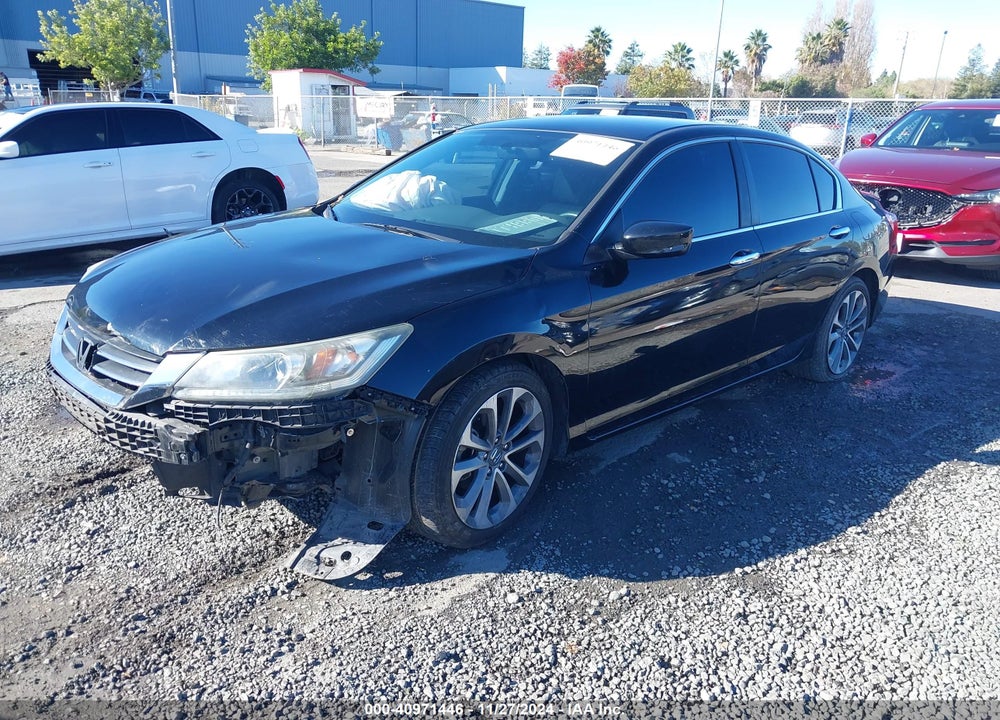 2015 HONDA ACCORD SPORT VIN: 1HGCR2F50FA196463