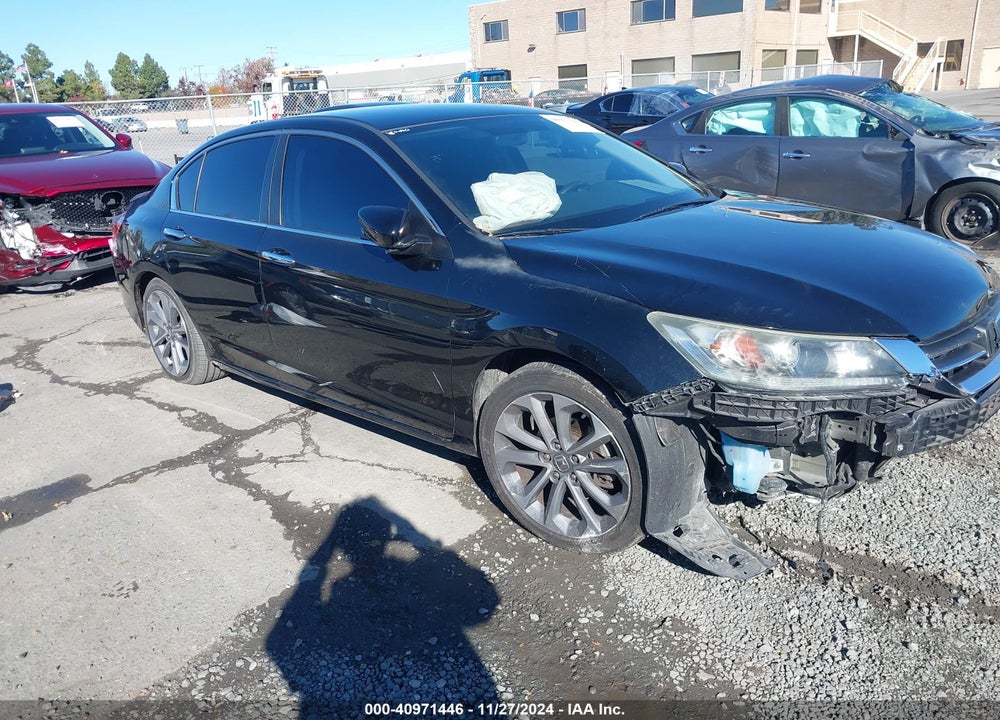 2015 HONDA ACCORD SPORT VIN: 1HGCR2F50FA196463