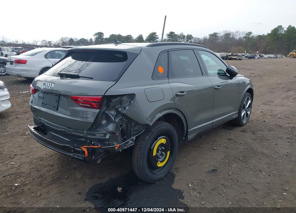2022 AUDI Q3 PREMIUM PLUS 45 TFSI S LINE QUATTRO TIPTRONIC VIN: WA1EECF35N1131432