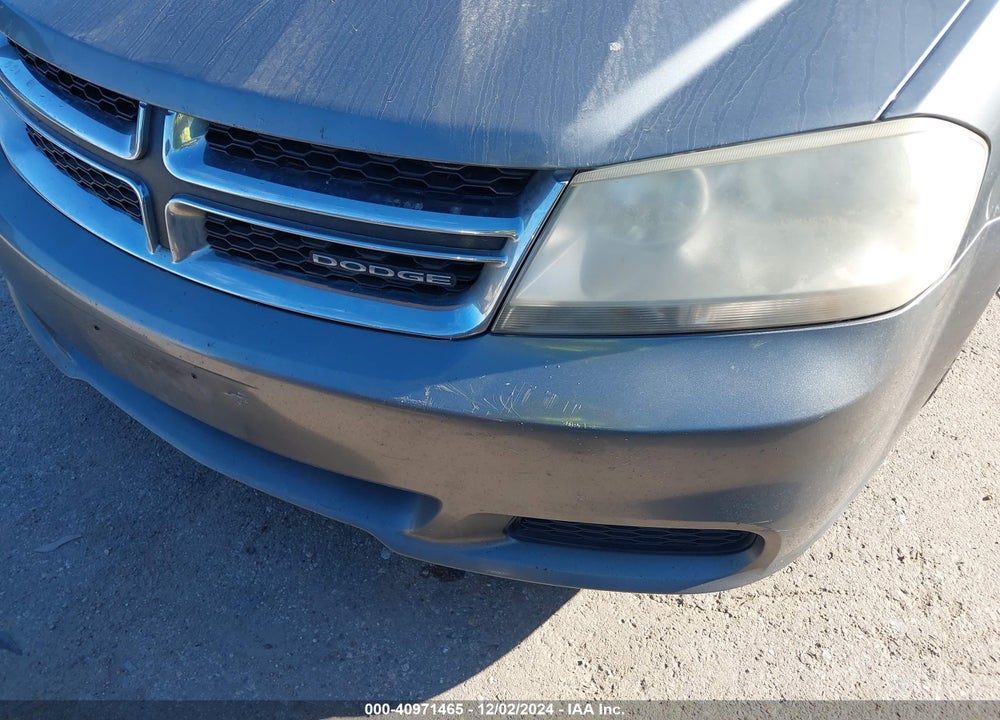 2012 DODGE AVENGER VIN: 1C3CDZAB9CN114905