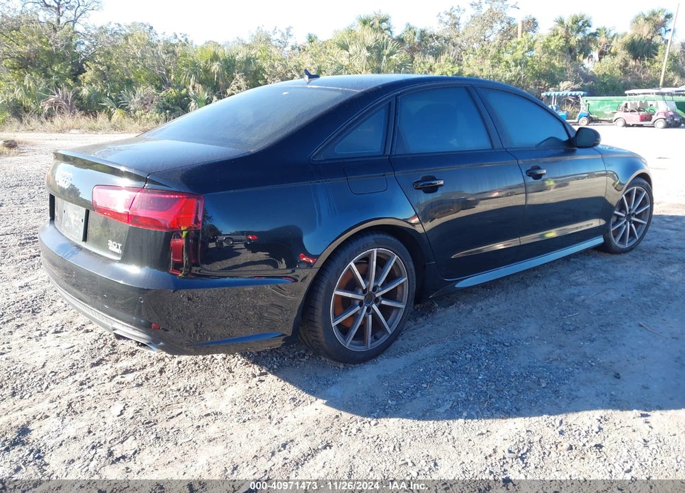 2016 AUDI A6 3.0T PREMIUM PLUS VIN: WAUFGAFC2GN074138