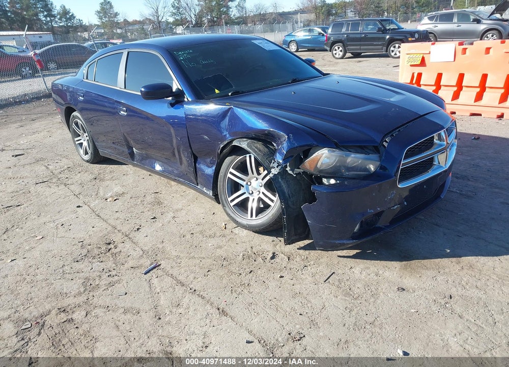 2014 DODGE CHARGER SE VIN: 2C3CDXBG2EH324224