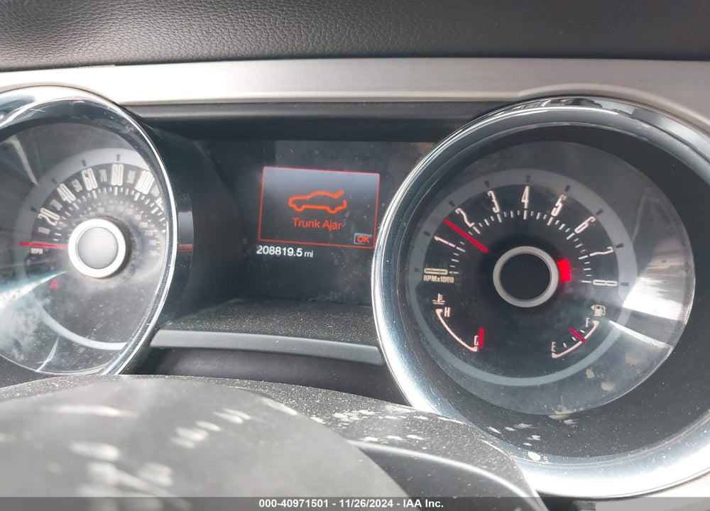 2013 FORD MUSTANG V6 PREMIUM VIN: 1ZVBP8AM2D5282071