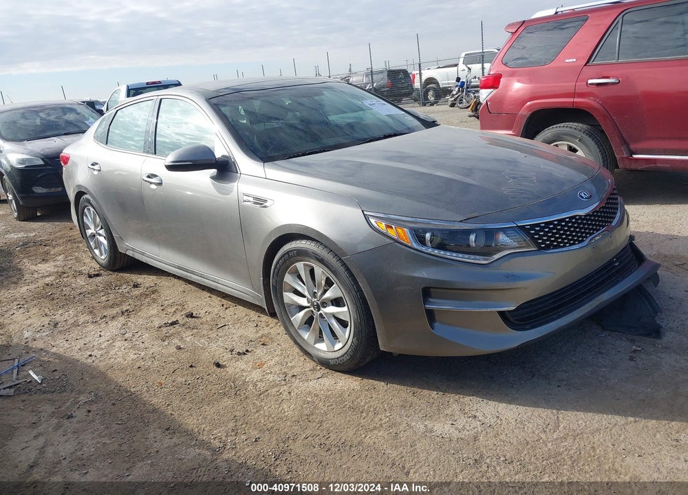 2016 KIA OPTIMA EX VIN: 5XXGU4L32GG100027