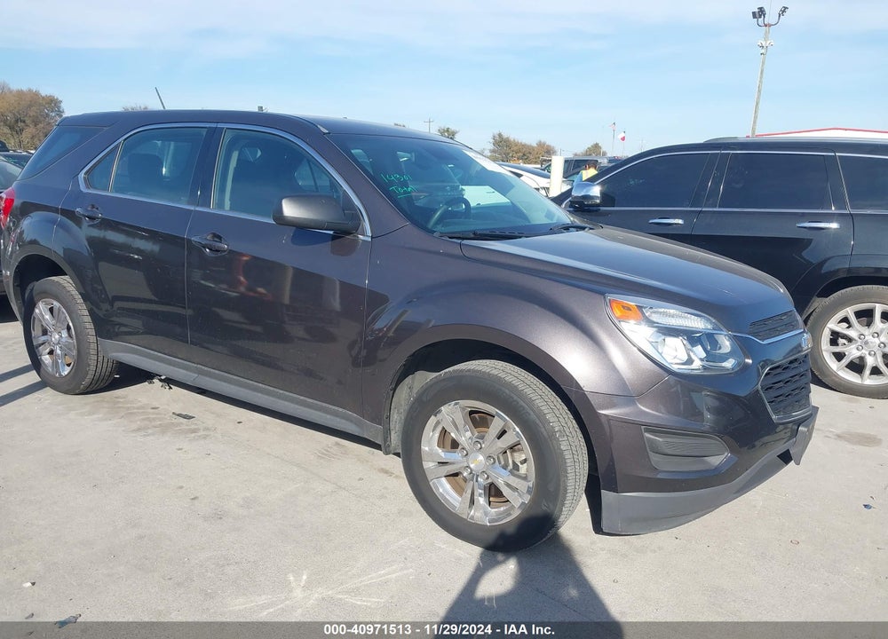2016 CHEVROLET EQUINOX LS VIN: 2GNFLEEK6G6120693