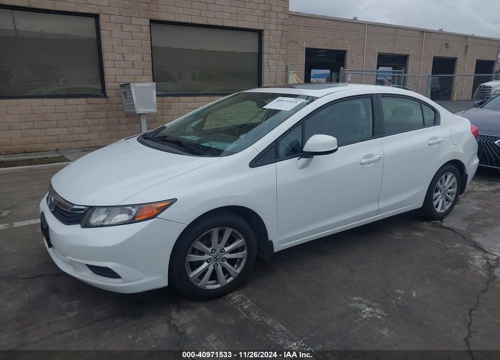 2012 HONDA CIVIC EX VIN: 2HGFB2F82CH335467