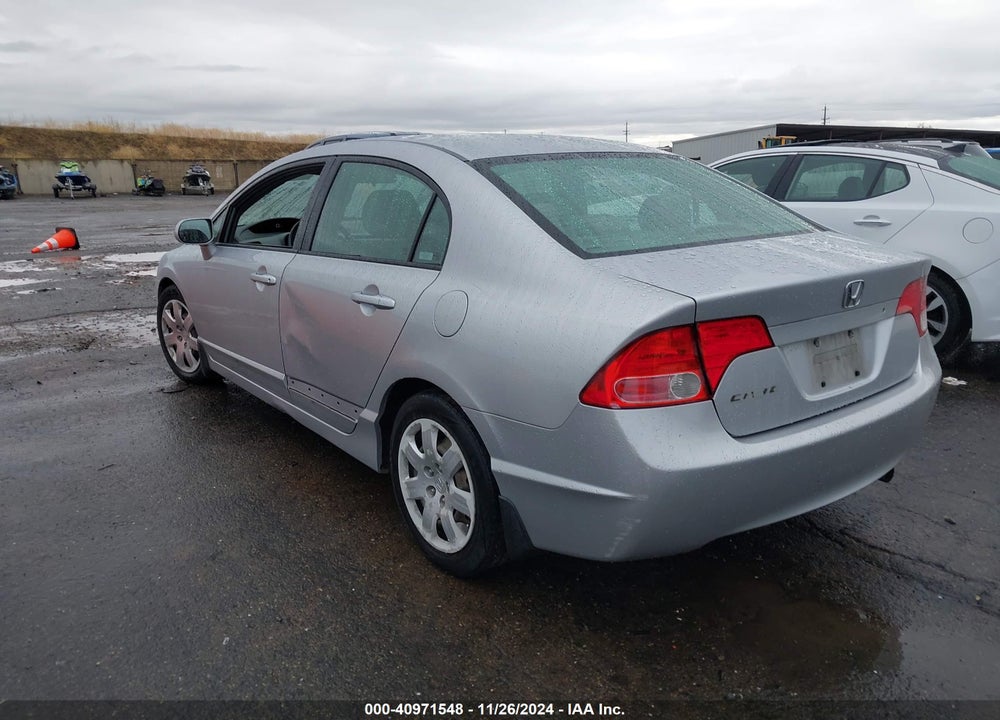 2008 HONDA CIVIC LX VIN: 2HGFA16598H325142