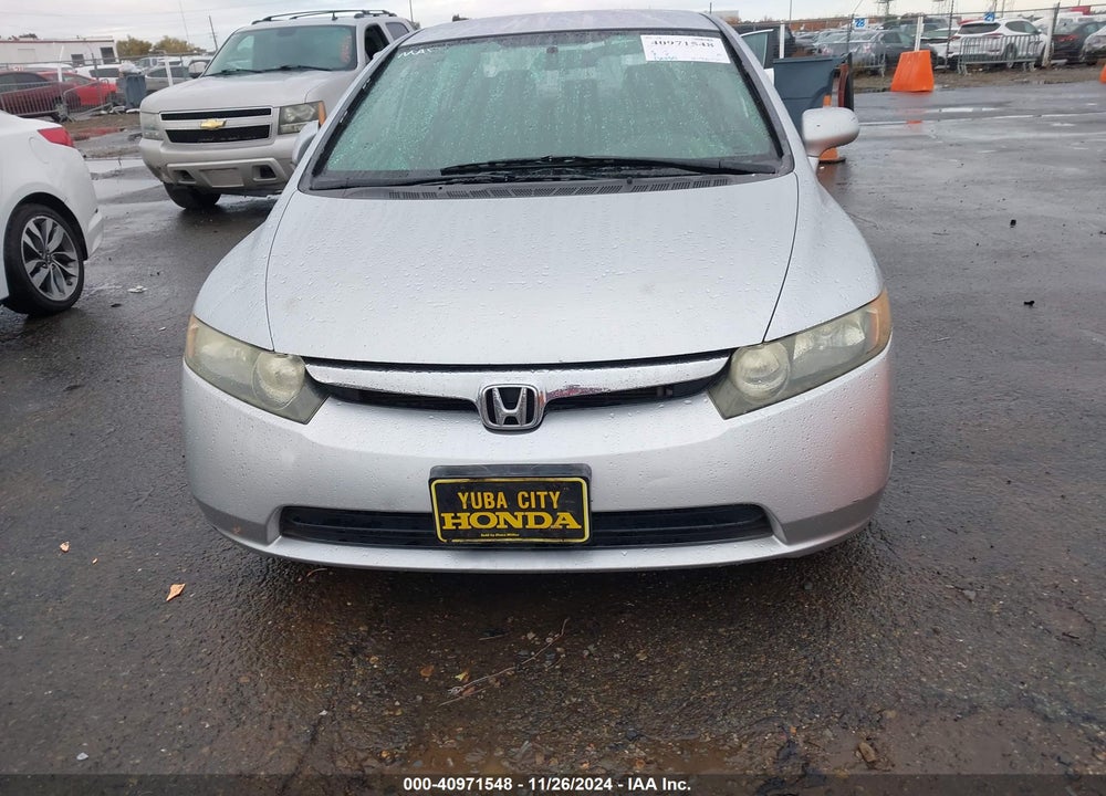 2008 HONDA CIVIC LX VIN: 2HGFA16598H325142