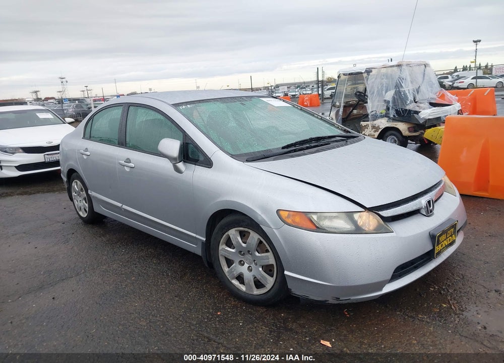2008 HONDA CIVIC LX VIN: 2HGFA16598H325142