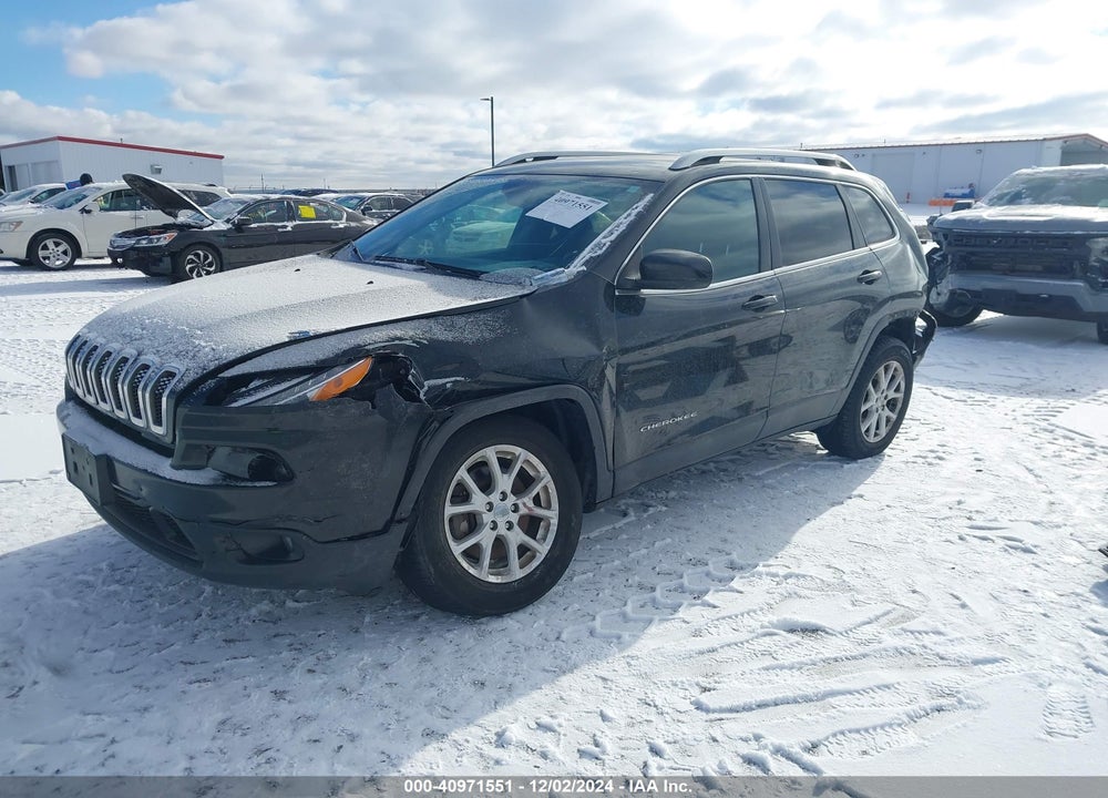 2017 JEEP CHEROKEE LATITUDE 4X4 VIN: 1C4PJMCB4HW605647