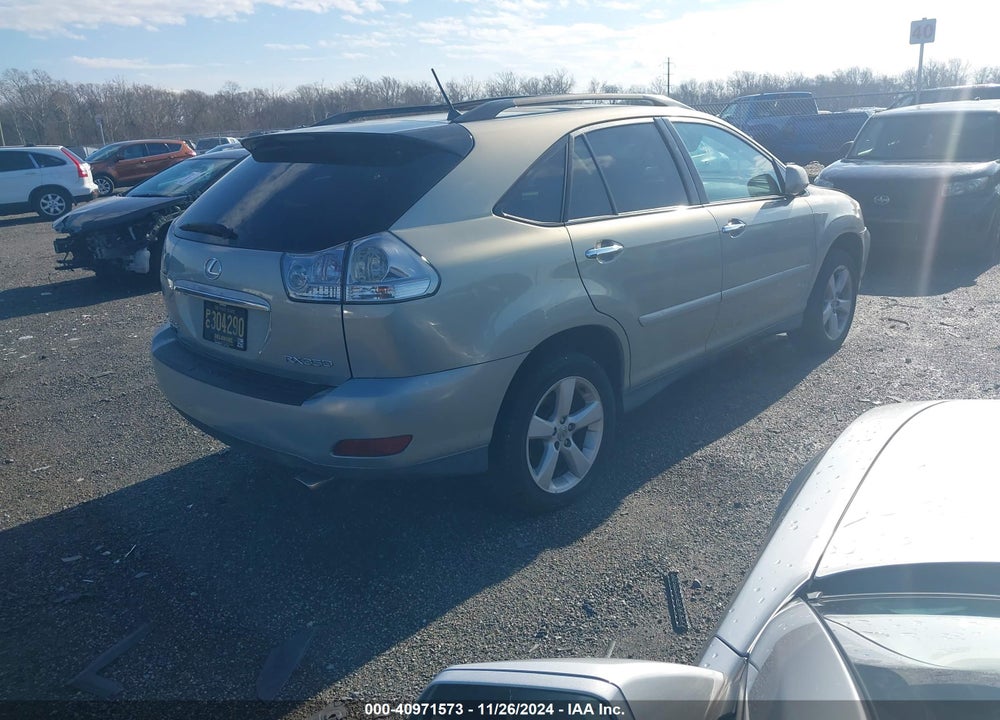 2008 LEXUS RX 350 VIN: 2T2HK31U98C068603
