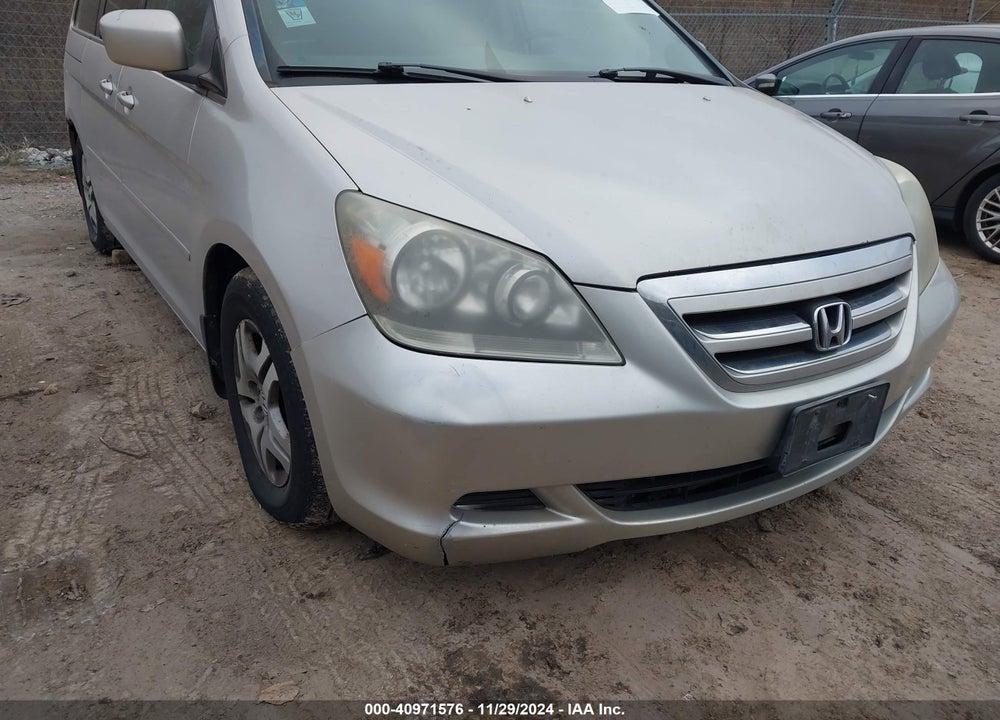 2005 HONDA ODYSSEY EX-L VIN: 5FNRL387X5B092731