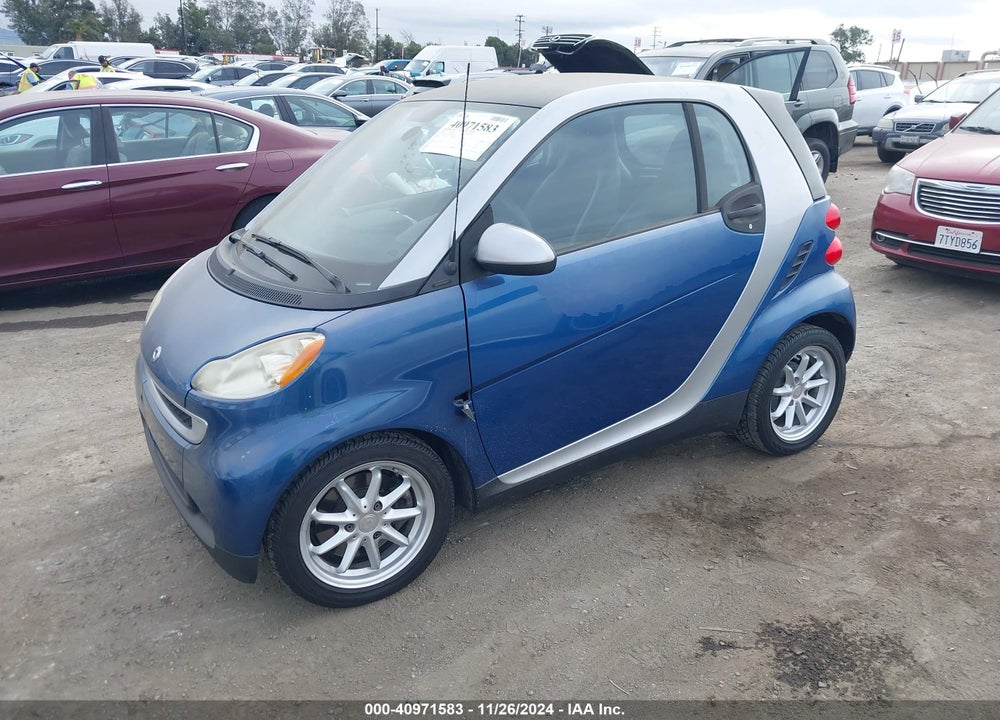 2008 SMART FORTWO PASSION/PURE VIN: WMEEJ31X78K175850