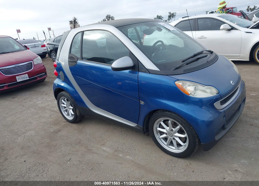2008 SMART FORTWO PASSION/PURE VIN: WMEEJ31X78K175850