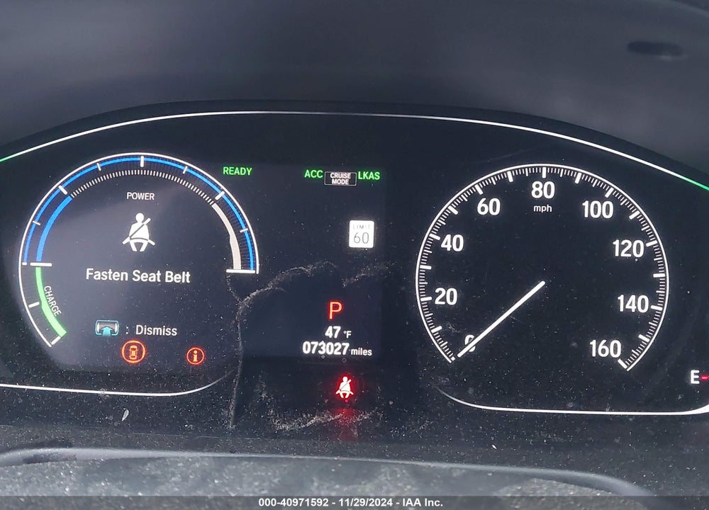 2018 HONDA ACCORD HYBRID VIN: 1HGCV3F43JA003224