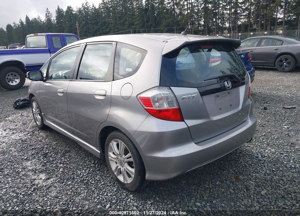 2009 HONDA FIT SPORT VIN: JHMGE88409S005009