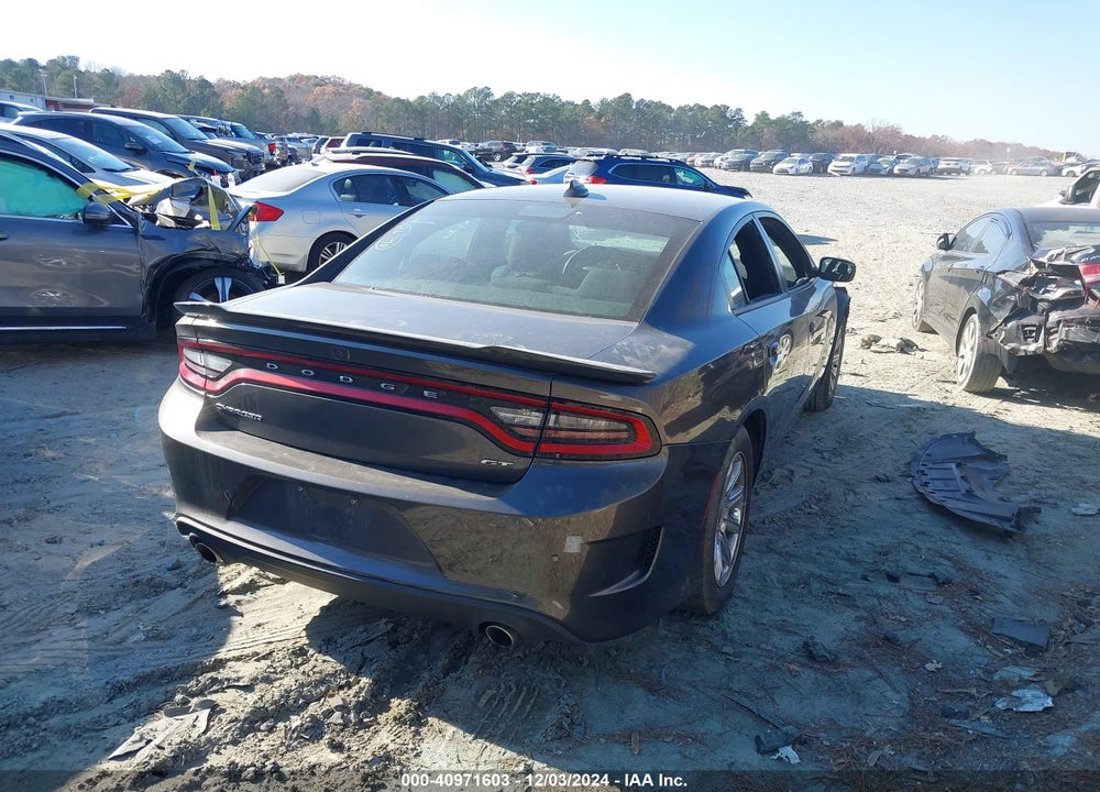 2022 DODGE CHARGER GT RWD VIN: 2C3CDXHG8NH175843