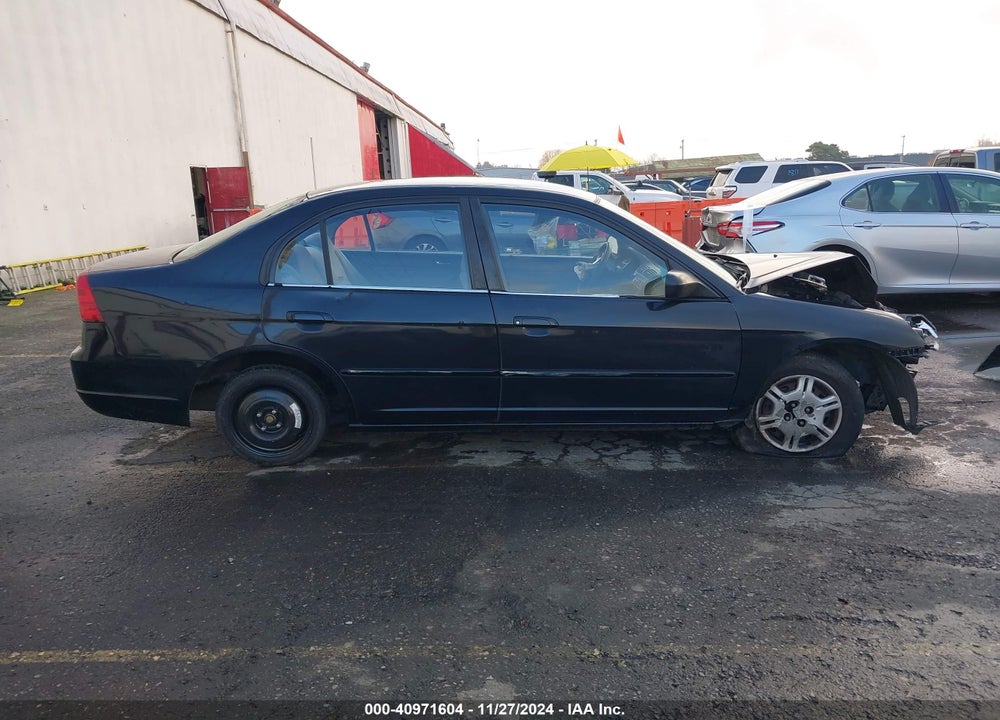 2002 HONDA CIVIC LX VIN: 2HGES165X2H557359