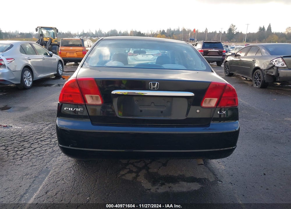 2002 HONDA CIVIC LX VIN: 2HGES165X2H557359
