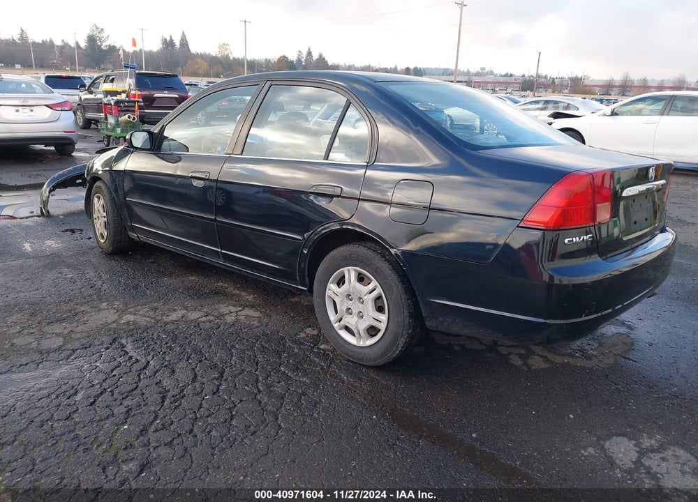 2002 HONDA CIVIC LX VIN: 2HGES165X2H557359