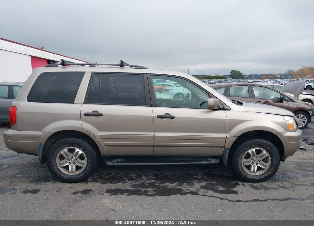 2003 HONDA PILOT EX VIN: 2HKYF18483H590812