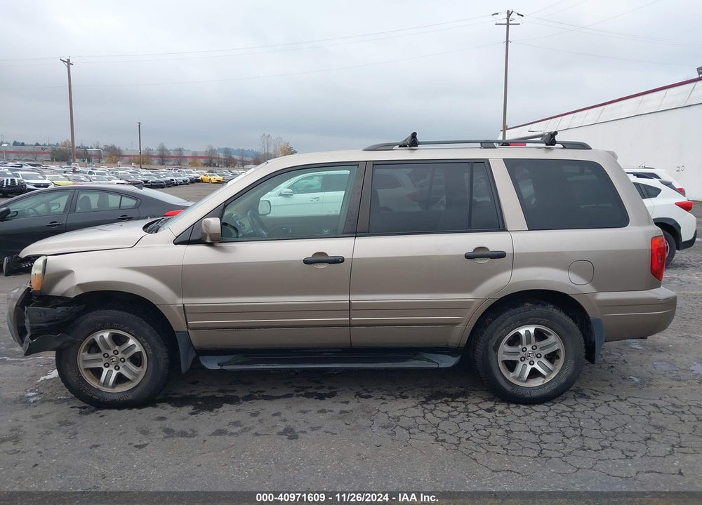 2003 HONDA PILOT EX VIN: 2HKYF18483H590812