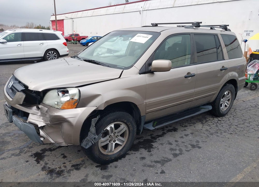 2003 HONDA PILOT EX VIN: 2HKYF18483H590812